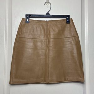 Vintage Wilson’s Leather Mini Skirt (4)